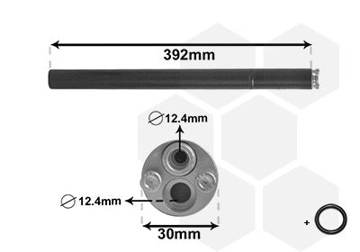 VAN WEZEL Kuivain, ilmastointilaite 5800D212